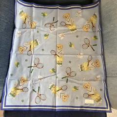 未使用Ralph Lauren ラルフローレン＊ベアベアハンカチ　テニス