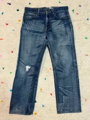 ヴィンテージ 00s LEVI'S リーバイス 505 ダメージ デニムパンツ 32