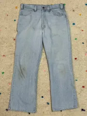 70s LEVI'S リヴァイ 547 ブーツカット オレンジタブ デニムパンツ 33 517