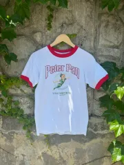 00s anvil ピーターパン リンガーTシャツ S