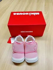 【タグ付き】ミキハウス 11センチ ベビーシューズ ファーストシューズ　ピンク