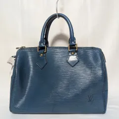 ルイヴィトン スピーディ25  エピ  トレドブルー ハンドバッグ M43015