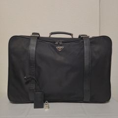 美品 プラダ テスート ナイロン×レザー キャリーバッグ スーツケース 2