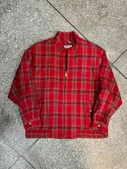 90s アーノルドパーマー 高級 부자재 CHECK ブルゾン ブルゾン ジャケット