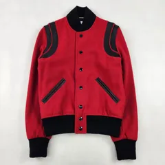 美品　SAINT LAURENT　ジャケット　エディ期　テディジャケット　レッド　34　S相当のサムネイル