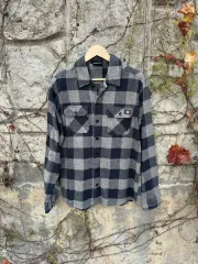 ディッキーズ ヴィンテージ ツーポケット チェック フランネル シャツ M