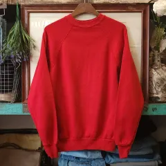 90s TULTEX ヴィンテージ スウェットシャツ プレーン スウェットシャツ レッド M