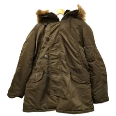 □□ALPHA INDUSTRIES ジャケット N-3Bフライトジャケット SIZE XL 20024-68 オリーブ