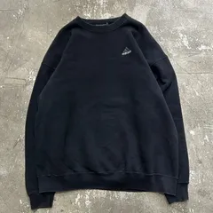 90s adidas アディダス ワンポイントロゴスウェット トレーナー 古着 XLサイズ 黒 ブラック