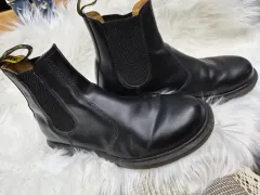 DR. MARTENS ドクターマーチン 2976 ブラック チェルシー ブーツ 255 ほぼ新