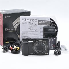 CASIO カシオ EXILIM EX-FH100BK コンパクトデジタルカメラ【中古】