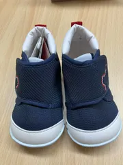 【タグ付き】ミキハウス 11センチ ベビーシューズ ファーストシューズ　紺