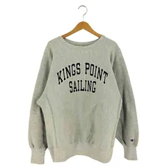 チャンピオン Champion 90S 2段プリント リバースウィーブ メンズ  XL