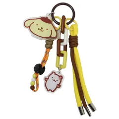 【メール便】ポムポムプリン キーチャーム ストラップチャーム サンリオ バッグチャーム キャラクター グッズ 