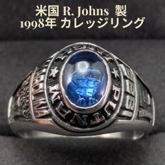 米国 ヴィンテージ Gold Lance製 1982年 カレッジリング 17号 - メルカリ