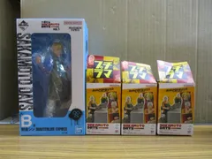 一番くじ SAKAMOTO DAYS B賞 朝倉シン 未開封品 カットアウトシーン フィギュア 3種 4点セット