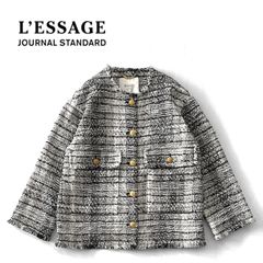 【2025AW】 L'ESSAGE GIOLICA ツイード ドルマンジャケット 2025AW】 L'ESSAGE GIOLICA ツイード ドルマンジャケット - メルカリ