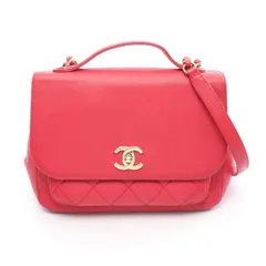 シャネル CHANEL ショルダーバッグ ビジネスアフィニティ マトラッセ レッド キャビアスキン(グレインドカーフ) マトラッセ ビジネス アフィニティ 2wayチェーントートのサムネイル