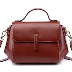 ✨極美品✨切線派 2way ダレスバッグ ショルダーバッグ 本革 チョコ 