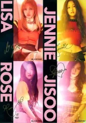 【中古】キャラカード BLACKPINK 2017年クリスマスカード(4枚組) 「オフィシャルファンクラブ BLINK JAPAN」 会員限定