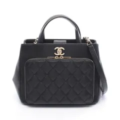 シャネル CHANEL ショルダーバッグ ビジネスアフィニティ マトラッセ A93750 ブラック キャビアスキン(グレインドカーフ) マトラッセ ビジネス アフィニティ 2wayチェーントートのサムネイル