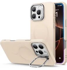 【デザイン受賞シリーズ！】ESR iPhone 16 Pro Max ケース MagSafe対応 隠しスタンド 調整可能 ワイヤレス充電対応 米軍MIL規格 耐衝撃 傷防止