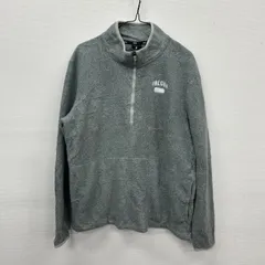 Y27 NIKE フリース ハーフジップ M グレー ナイキ 古着卸 アメリカ仕入