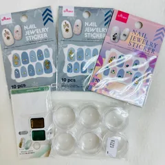 【5点セット】ネイルシール ジュエリーシール デコパーツ まとめ売り