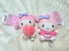 サンリオ マイメロディ ぬいぐるみ キーホルダー 2種 (まとめ売り)