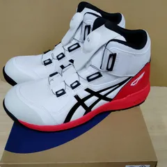 [アシックスワーキング] 安全靴/作業靴 ウィンジョブ CP304 BOA JSAA    ホワイト/ブラック 26.5 cm