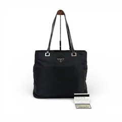 プラダ　PRADA トライアングルロゴ　ミニトートバッグ　ハンドバッグ　ブラック　黒　テスートナイロン　BR2292