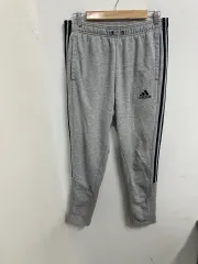 ヴィンテージ アディダス 3本線 トレーナー ズボン グレー XL