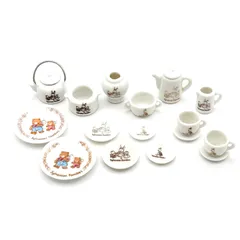 【初期 / 希少】シルバニアファミリー 陶器製 キッチン小物 セット