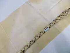 【一輝堂】和装小物 帯締め帯揚げセット 夏物 夏 平組 ぼかし 美品 帯締 帯揚 26w01-1038