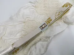 【一輝堂】和装小物 帯締め帯揚げセット 礼装用 高麗組 金糸 絞り 美品 帯締 帯揚 26w01-1048