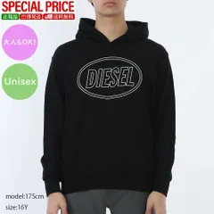 新品 DIESEL KIDS SCIRCLEHOOD パーカー J02612 0GEAD K900 大人もOK ユニセックス