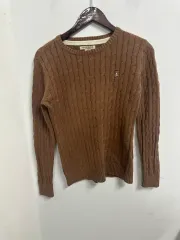 アラビアヴィンテージ TEENIE WEENIE ティニーウィニー ブラウン ケーブル ニット FL