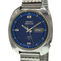 SEIKO 5ACTUS SS 25JEWELS ブルー文字盤