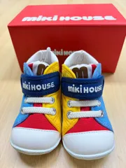 【タグ付き】ミキハウス 12センチ ベビーシューズ ファーストシューズ　ブルー