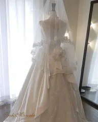 ウェディングベール ミドル丈【ヴィオラ】