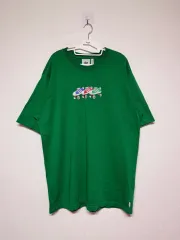 アディダス グリーン オーバーサイズ 半袖Tシャツ 3XL