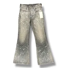 未使用 SUGARHILL  24AW MOLDED DENIM TROUSERS FLARED CUT モルデッドデニムパンツ フレアカット ジーンズ  シュガーヒル 2411300416 ブラック 28 （95331A）のサムネイル