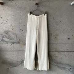 アメリ　AMERI アメリヴィンテージ　AMERI  VINTAGE オフホワイトニットパンツ　美品のサムネイル