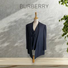 Burberry's ネイビー ダブルブレスト ジャケット - メルカリ