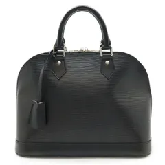 LOUIS VUITTON ルイ ヴィトン エピ アルマPM ハンドバッグ レザー ノワール 黒 ブラック シルバー金具 M40302