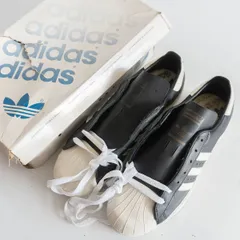 【90S/Dead Stock】ADIDAS【金ベロ/SUPER STAR】 26.5cm 90年代 アディダス スーパースター スニーカー シューズ 26020126