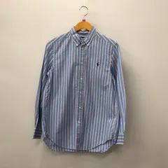 【中古品】POLO RALPH LAUREN ポロ・ラルフローレン B.D. STRIPE SHIRT ボタンダウン ストライプ シャツ 長袖 トップス 【147-260210-ko-10-tei】