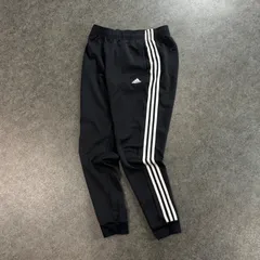 adidas AEROREADY TRACK PANT アディダス トラックパンツ ジャージ サイドライン 3ストライプ ブラック 黒 メンズ L GN0747