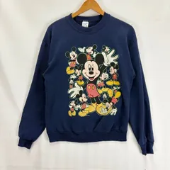 Velva Sheen 90年代 MICKEY プリント スウェット MADE IN USA サイズM 襤褸 BORO 08021010 01
