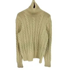 ポロバイラルフローレン Polo by RALPH LAUREN ケーブルニット ウールカシミヤ セーター メンズ import：M 